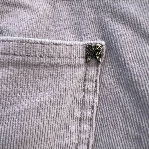 🆕 Victoria's Secret | Mid Rise Siren Corduroy Jeans in Lavender | 6 - Picture 9 of 10